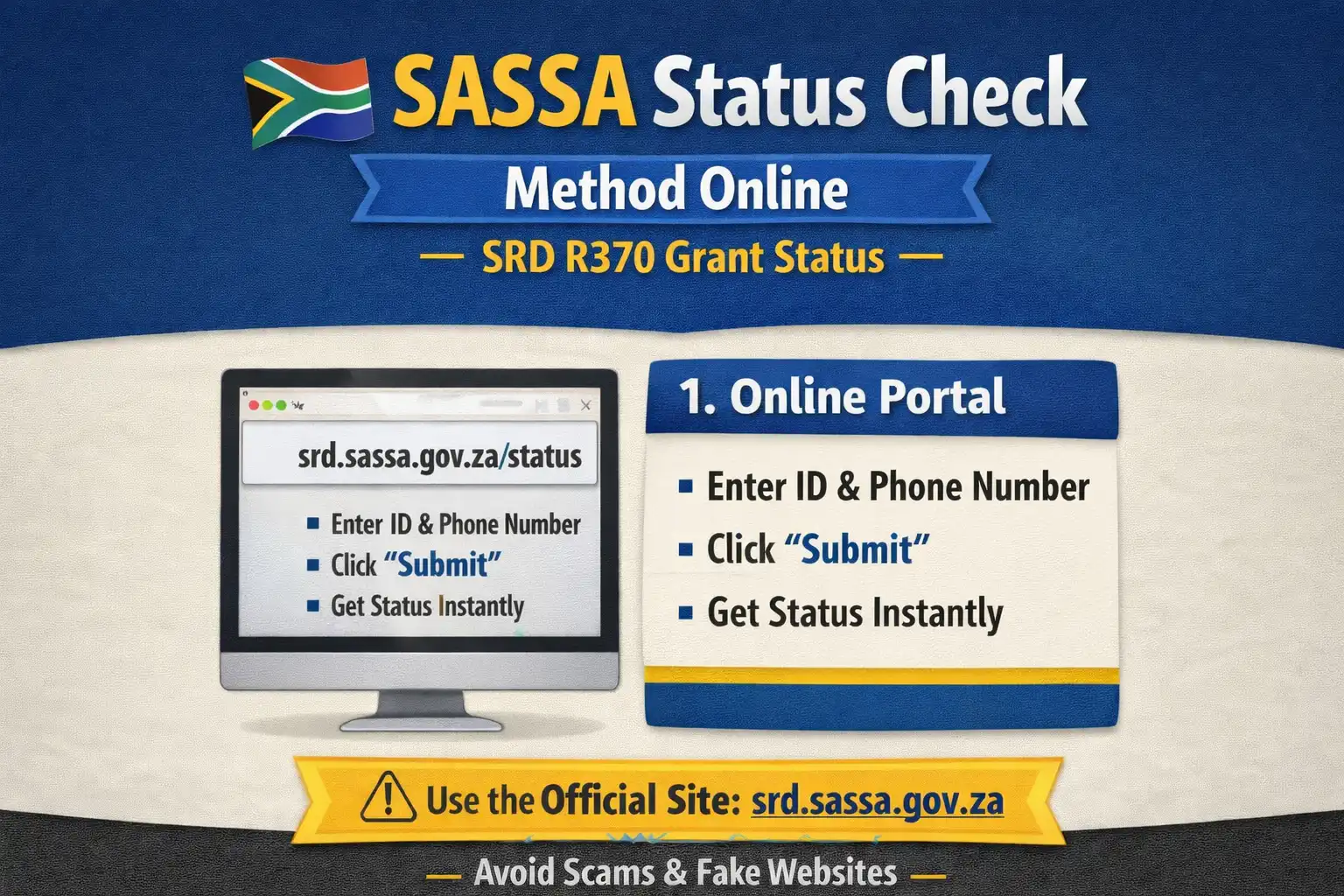 SASSA Status Check Method Online